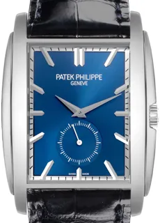 Patek Philippe Gondolo 5124G-011 White gold Blue