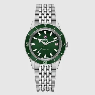 Rado Captain Cook R32500323 37mm Ceramic and Stainless steel Green