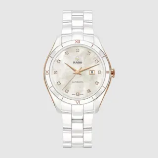 Rado HyperChrome R32033902 36mm Ceramic and Titanium and Stainless steel and PVD White