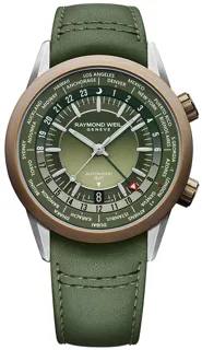 Raymond Weil Freelancer 2765-SBC-52001 Stainless steel Green