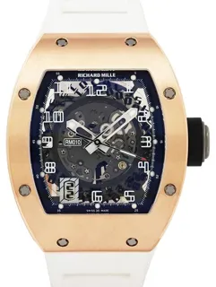 Richard Mille RM 010 RM 010 48mm Rose gold Skeletonized