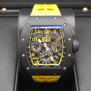 Richard Mille RM 011 RM11 50mm Carbon fiber Skeletonized