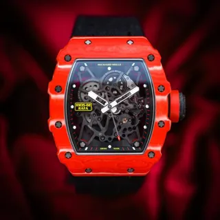 Richard Mille RM 035 RM35-02 50mm Carbon fiber Skeletonized