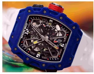 Richard Mille RM 035 RM35-03 43.15mm Carbon fiber Skeletonized