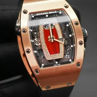 Richard Mille RM 037 RM 37 34mm Rose gold Pink