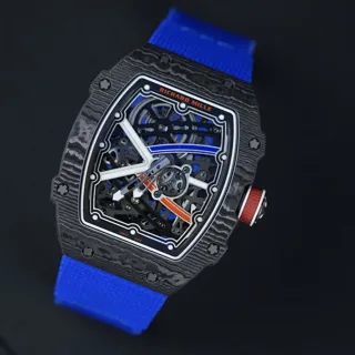 Richard Mille RM 067 RM67-02 38.5mm Carbon fiber Black