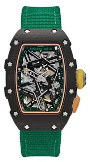 Richard Mille RM 07 RM 07-04 30.5mm Carbon fiber Skeletonized