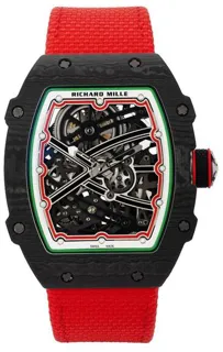 Richard Mille RM 67 RM67-02 38.5mm Carbon fiber Skeletonized