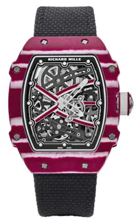 Richard Mille RM 67 RM67-02 38.5mm Carbon fiber Skeletonized