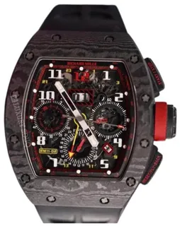 Richard Mille RM11-02 Rm 11-02 Ca Tpt Rms Carbon fiber Black