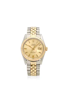 Rolex Datejust 36 16013 36mm Yellow gold and Stainless steel Champagne