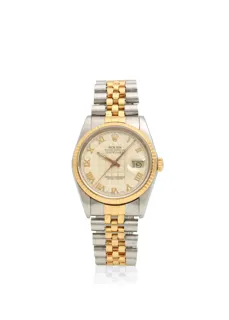 Rolex Datejust 36 16233 36mm Yellow gold and Stainless steel Golden