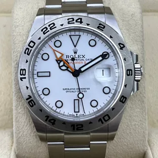 Rolex Explorer II 226570 Stainless steel White