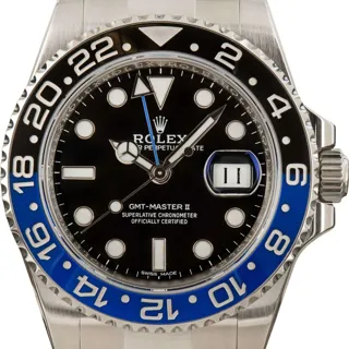 Rolex GMT-Master II 116710BLNR Stainless steel Black