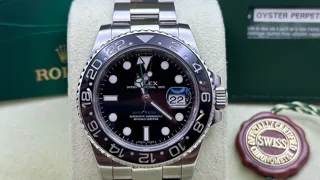 Rolex GMT-Master II 116710LN-0001 Stainless steel Black