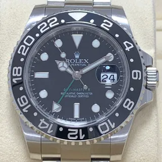 Rolex GMT-Master II 116710LN Stainless steel Black