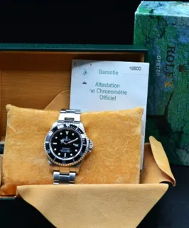 Rolex Sea-Dweller 16600-01 Stainless steel Black