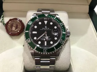 Rolex Submariner 16610LV Stainless steel Black