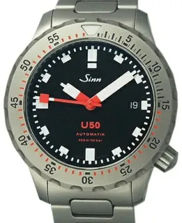 Sinn U50 41mm Black