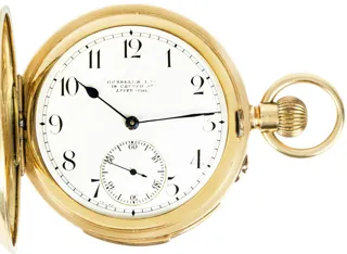 Stauffer, Son & Co. 16112410 55mm 18k yellow gold White