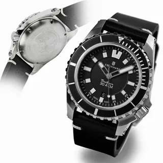 Steinhart Triton 103-0851 45mm Stainless steel Black