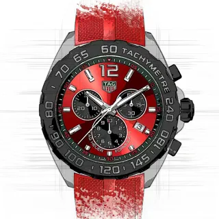 TAG Heuer Formula 1 CAZ101AN.FT8055 Stainless steel Red