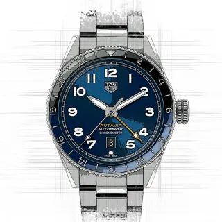 TAG Heuer Autavia COSC GMT WBE511A.BA0650 Stainless steel