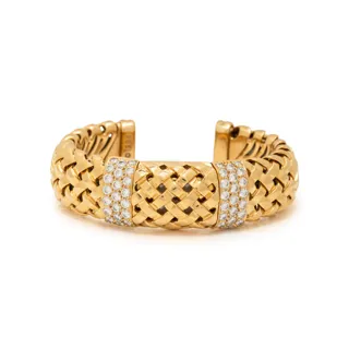 Tiffany Vannerie 18k yellow gold White