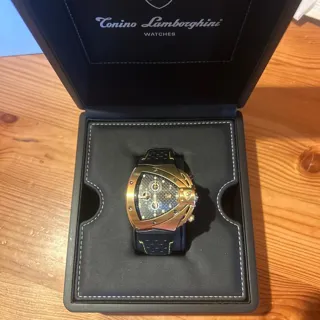 Tonino Lamborghini T20SH-B127 46mm Steel Gold