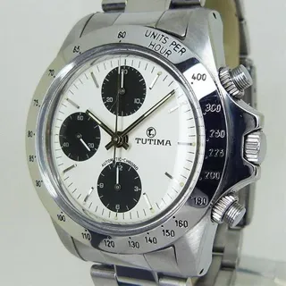 Tutima 793 Stainless steel White Japan | Dealer | EveryWatch