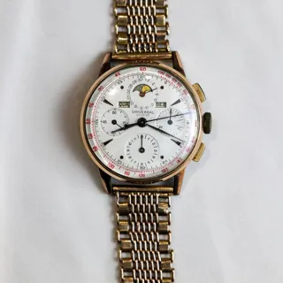 Universal Genève Tri-Compax TRI-COMPAX Yellow gold White