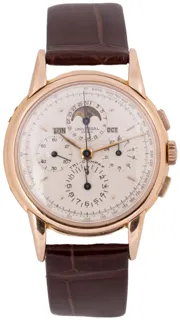 Universal Genève Tri-Compax 12268 Rose gold Silver