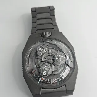 Urwerk UR-100V UltraViolet UR-100V 41mm Titanium Black