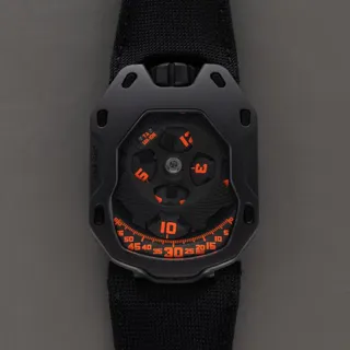 Urwerk UR-105 UR105-TA 39mm Titanium Black