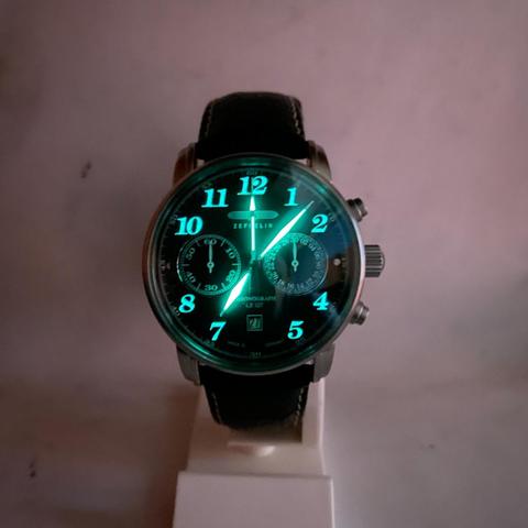 Zeppelin 7602-1 Stainless steel Black | Dealer | EveryWatch