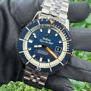 Zodiac Super Sea Wolf ZO9266 Stainless steel Blue 2024 United
