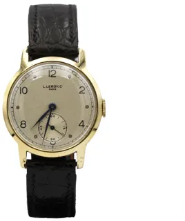 L.Leroy 30mm Yellow gold