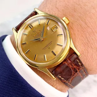 Omega Vintage 2943 34mm Yellow gold Golden