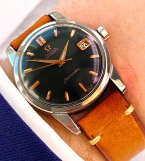 Omega Seamaster 2849 Stainless steel Black