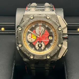 Audemars Piguet Royal Oak Offshore 26290IO.OO.A001VE.01 44mm Carbon fiber and Ceramic and Titanium Red