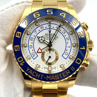 Rolex Yacht-Master II 116688-0002 44mm Yellow gold White