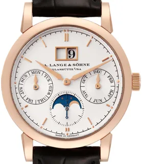 A. Lange & Söhne Saxonia Annual Calendar 330.032 Rose gold Silver