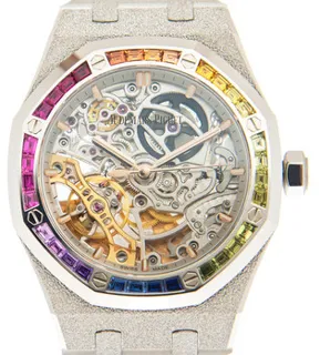 Audemars Piguet Royal Oak 15468BC.YG.1259BC.01 White gold Skeletonized