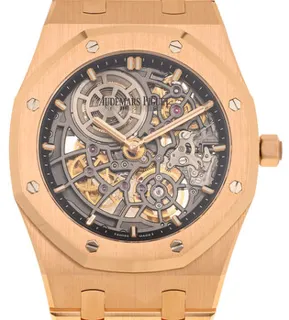 Audemars Piguet Royal Oak 16204OR.OO.1240OR.01 Rose gold Skeletonized