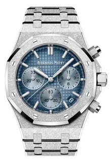 Audemars Piguet Royal Oak Chronograph 26240BC.GG.1324BC.02 White gold Blue