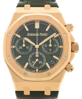 Audemars Piguet Royal Oak Chronograph 26240OR.OO.D404CR.01 Rose gold Green