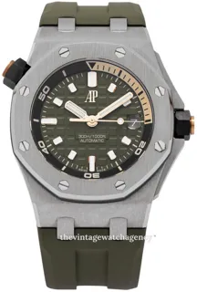 Audemars Piguet Royal Oak Offshore Diver 15720ST.OO.A052CA.01 Stainless steel Green