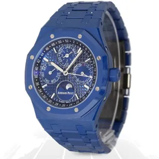 Audemars Piguet Royal Oak Perpetual Calendar 26579CS.OO.1225CS.01 Ceramic Blue