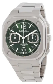 Bell & Ross Urban BR05C-GN-ST/SST Stainless steel Green