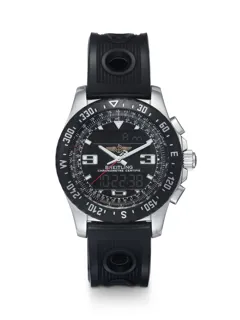 Breitling Airwolf Raven 44mm Stainless steel Black